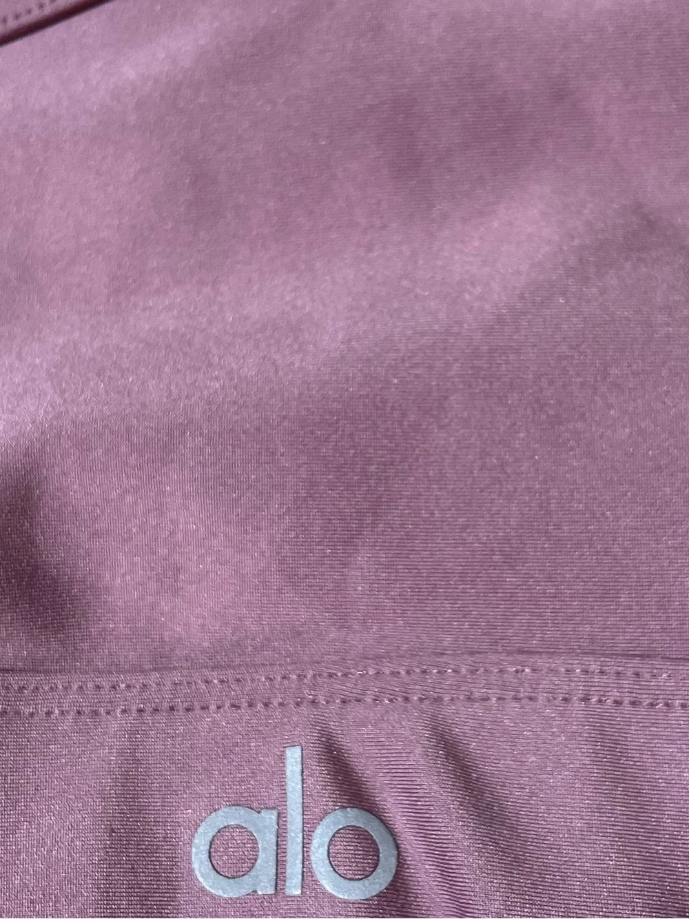 ALO Yoga | Airlift Excite Sports Bra | One Shoulder | Woodrose | Small